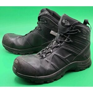 Haix Black Eagle Safety 52 Boots Carbon Composite Toe Mens Sz 10 Gore Tactical